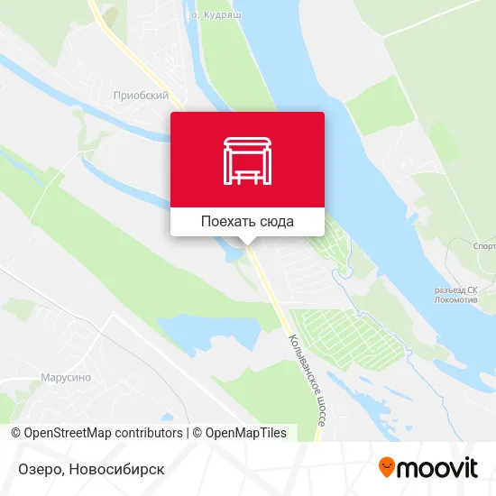 Карта Озеро