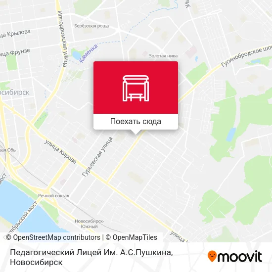 Карта Педагогический Лицей Им. А.С.Пушкина