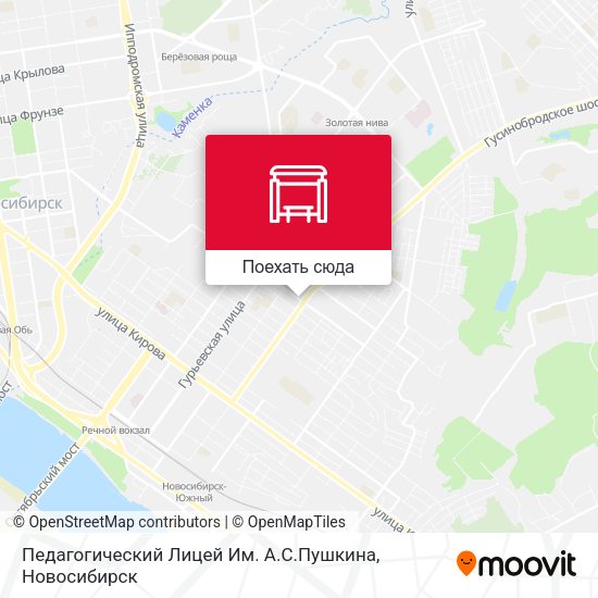 Карта Педагогический Лицей Им. А.С.Пушкина