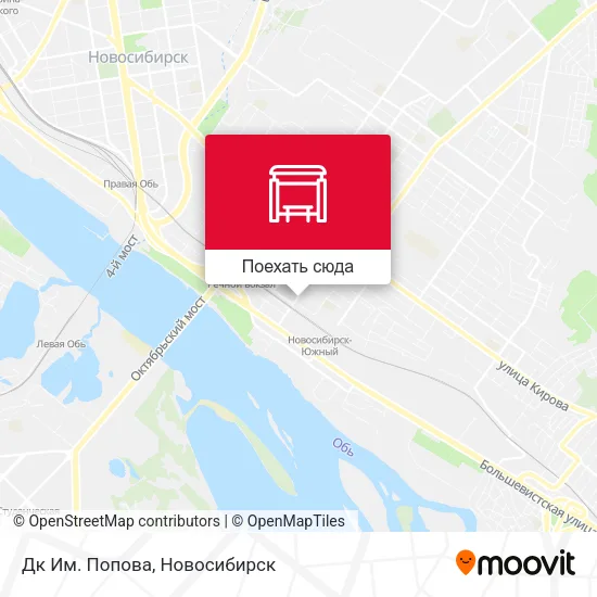 Карта Дк Им. Попова