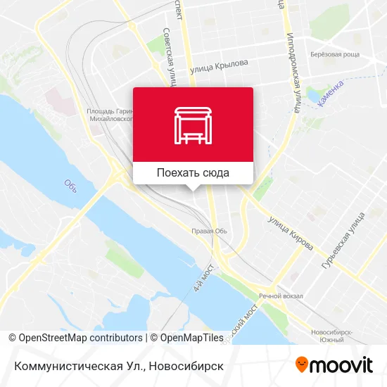 Карта Коммунистическая Ул.