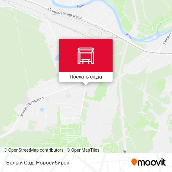 Карта Белый Сад