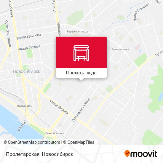 Карта Пролетарская