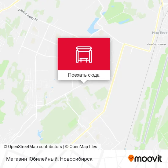 Карта Магазин Юбилейный