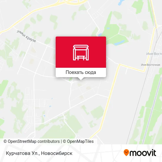 Карта Курчатова Ул.