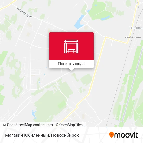 Карта Магазин Юбилейный