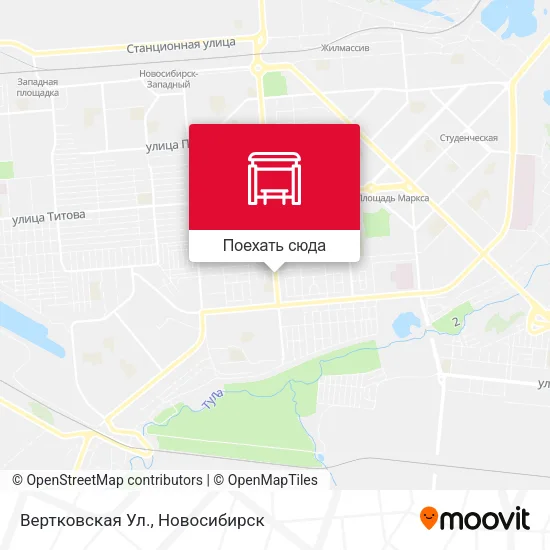 Карта Вертковская Ул.