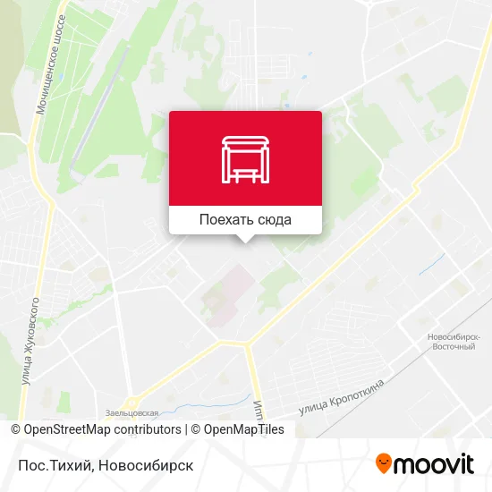 Карта Пос.Тихий