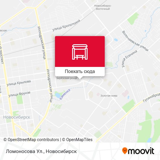 Карта Ломоносова Ул.