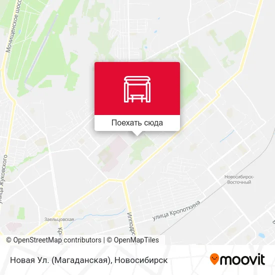 Карта Новая Ул. (Магаданская)