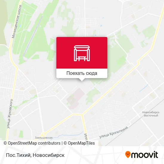 Карта Пос.Тихий