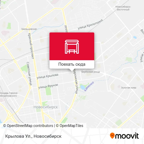 Карта Крылова Ул.
