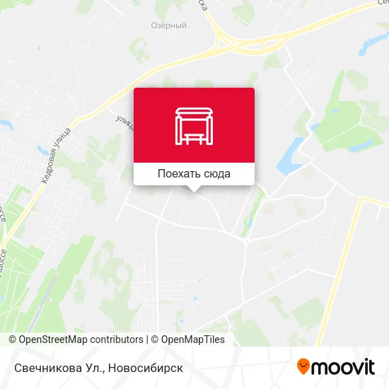 Карта Свечникова Ул.