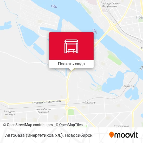 Карта Автобаза (Энергетиков Ул.)