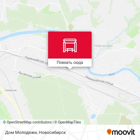 Карта Дом Молодежи