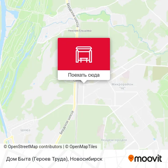 Карта Дом Быта (Героев Труда)