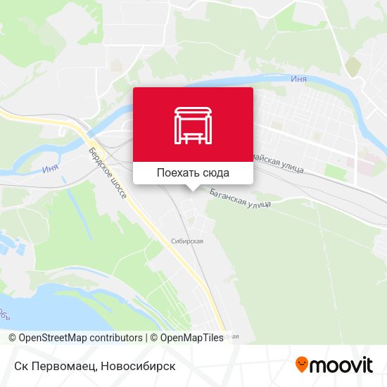 Карта Ск Первомаец