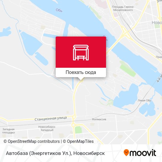 Карта Автобаза (Энергетиков Ул.)