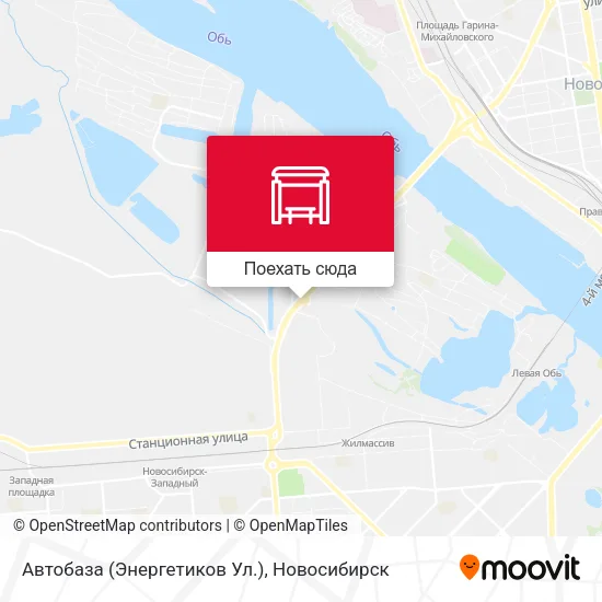 Карта Автобаза (Энергетиков Ул.)