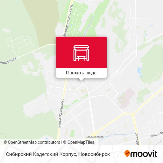 Карта Сибирский Кадетский Корпус