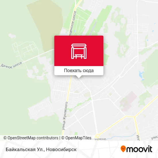 Карта Байкальская Ул.
