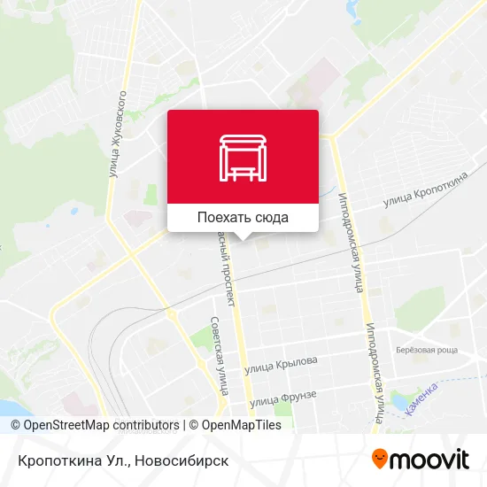Карта Кропоткина Ул.