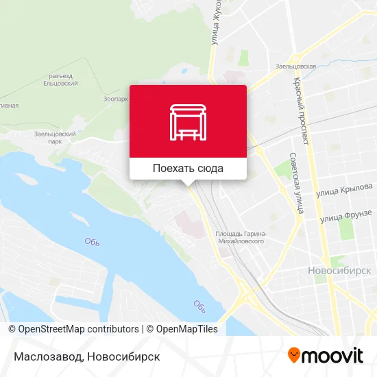 Карта Маслозавод