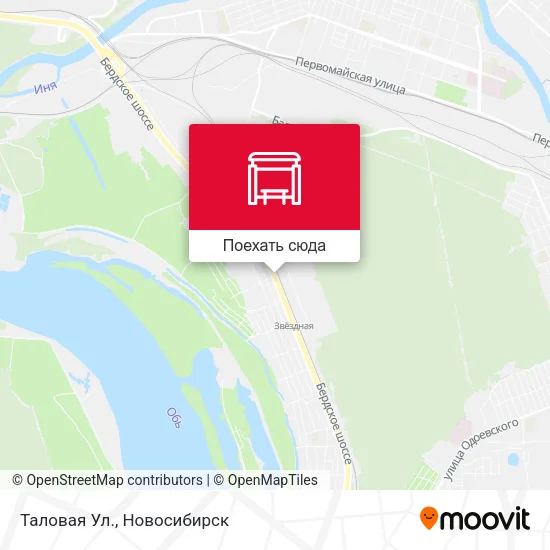 Карта Таловая Ул.