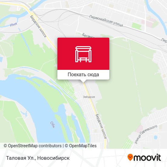Карта Таловая Ул.