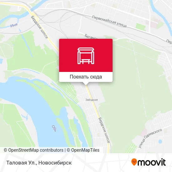 Карта Таловая Ул.