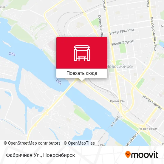 Карта Фабричная Ул.