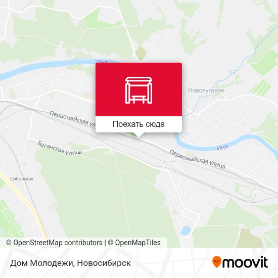 Карта Дом Молодежи