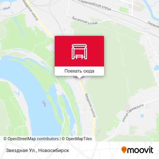 Карта Звездная Ул.