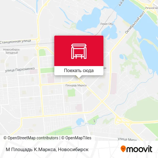 Карта М Площадь К.Маркса