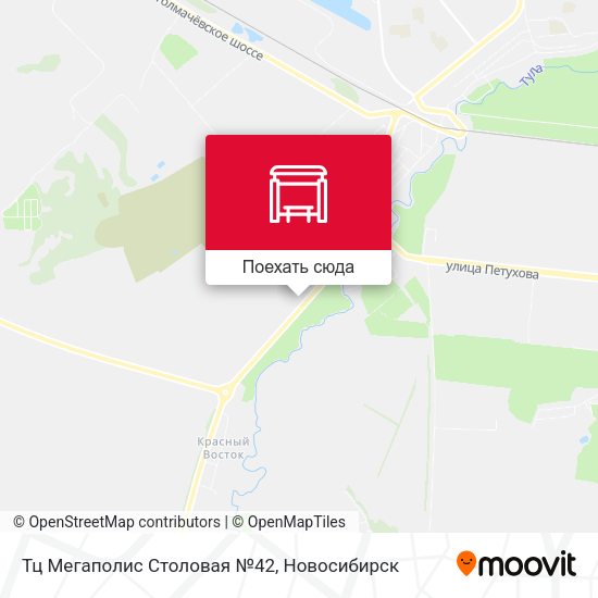 Карта Тц Мегаполис Столовая №42
