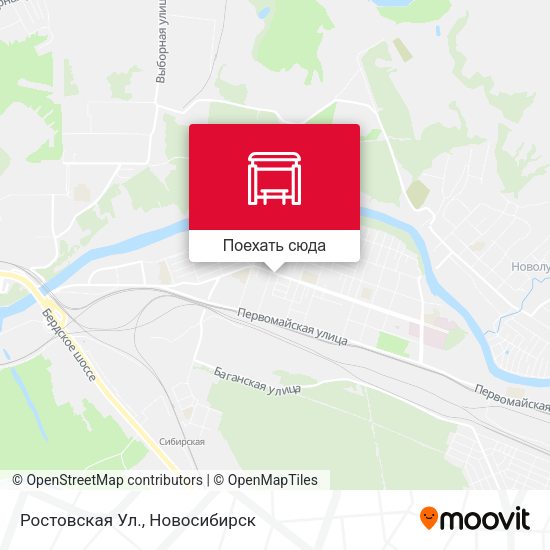 Карта Ростовская Ул.