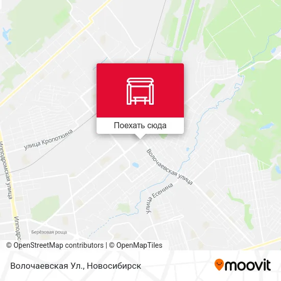 Карта Волочаевская Ул.