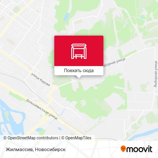 Карта Жилмассив