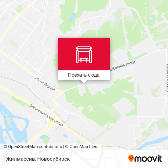 Карта Жилмассив