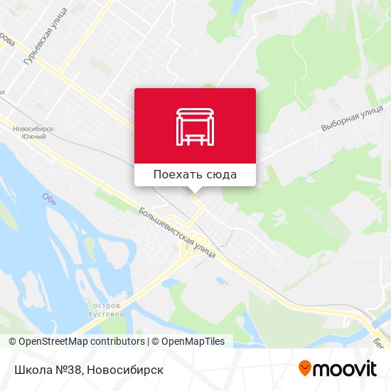 Карта Школа №38