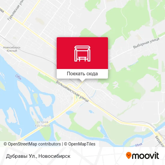 Карта Дубравы Ул.