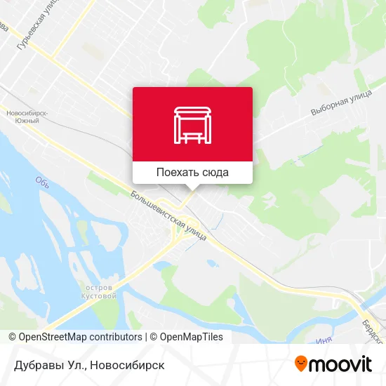 Карта Дубравы Ул.