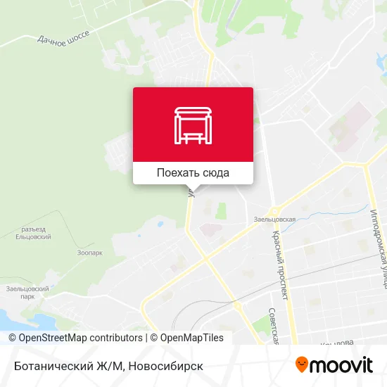 Карта Ботанический Ж/М