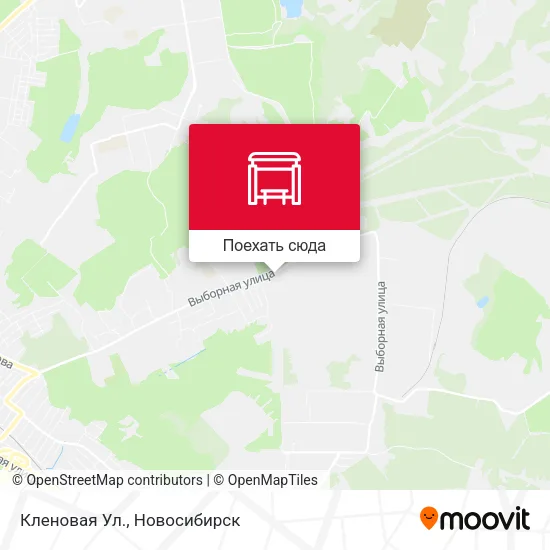 Карта Кленовая Ул.