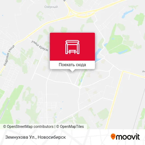 Карта Земнухова Ул.