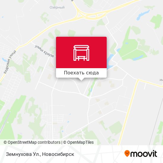 Карта Земнухова Ул.