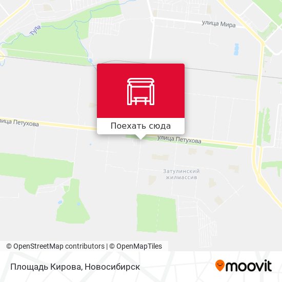 Карта Площадь Кирова