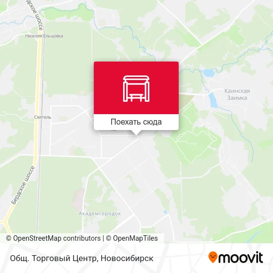 Карта Общ. Торговый Центр