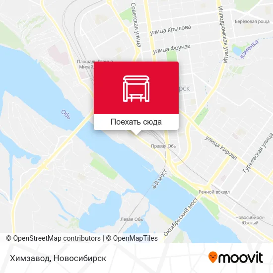 Карта Химзавод
