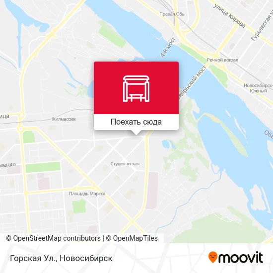 Карта Горская Ул.